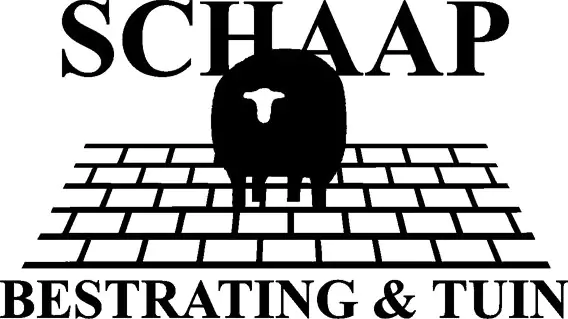 Schaap bestrating en tuin logo